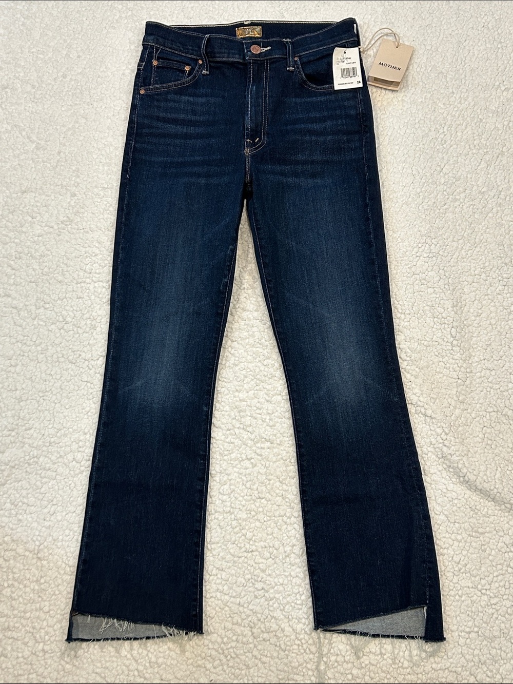 Mother The Insider Crop Step Fray Off Limits size 26